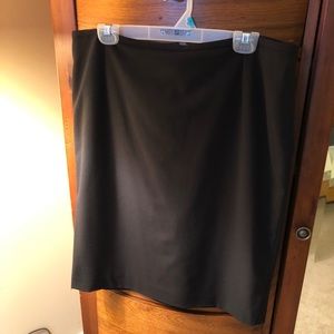 Basic black Calvin Klein skirt